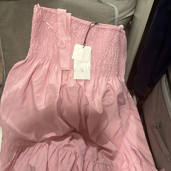 Last😍Zara  poplin midi dress bloggers fav - Picture 15 of 17